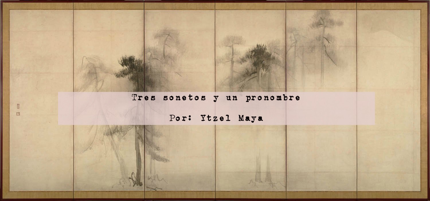 Tres sonetos y un pronombre