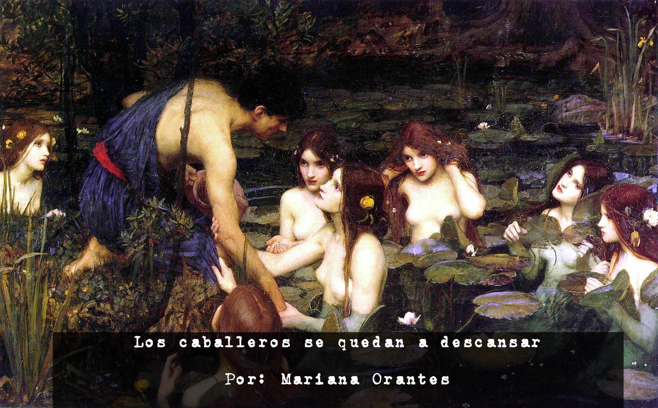 Los caballeros se quedan a descansar