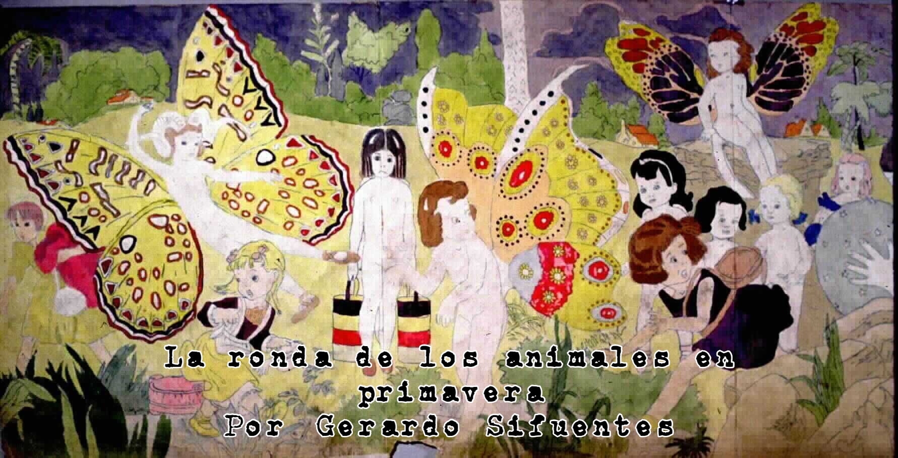 La ronda de los animales en primavera