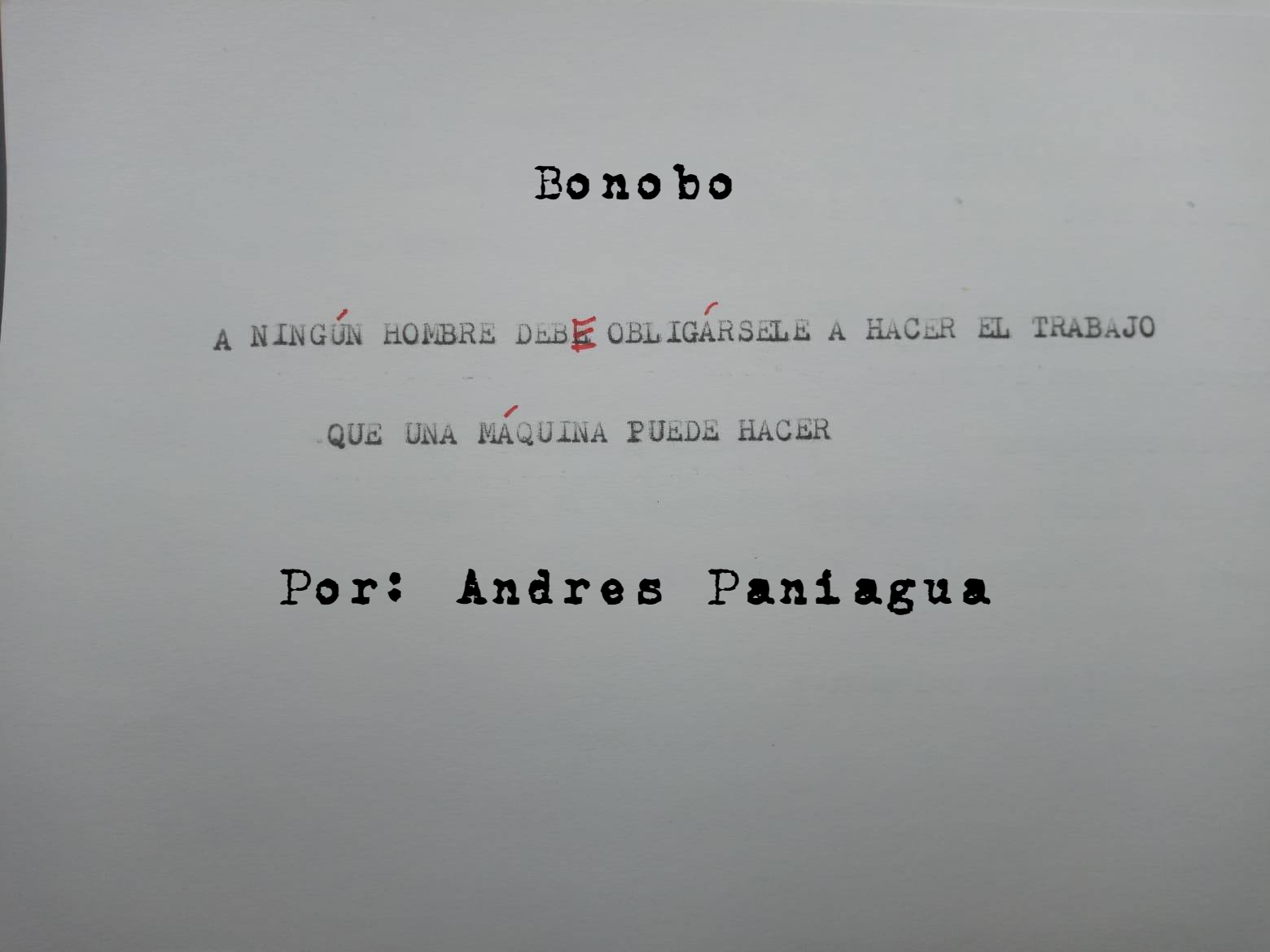 Bonobo