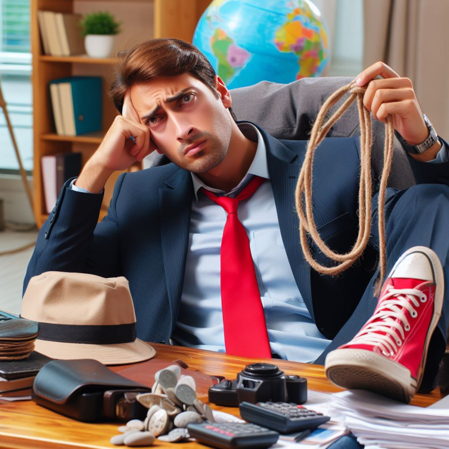 1º promt. Escribe un cuento sobre un hombre que quiere dejar la vida de consultor en informática para vivir viajando